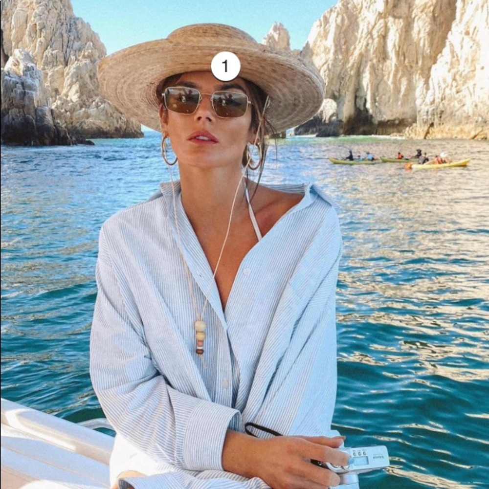 Lack of color hat
